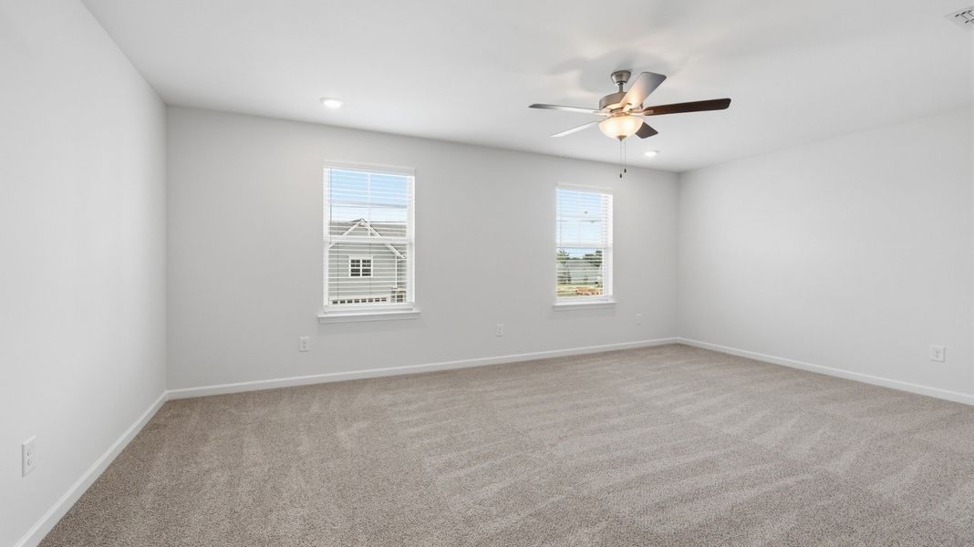 Spacious, unfurnished interior of a new home in Wheatfield, Shelbyville (Image 36). Spacious, unfurnished interior of a new home in Wheatfield, Shelbyville (Image 36).
