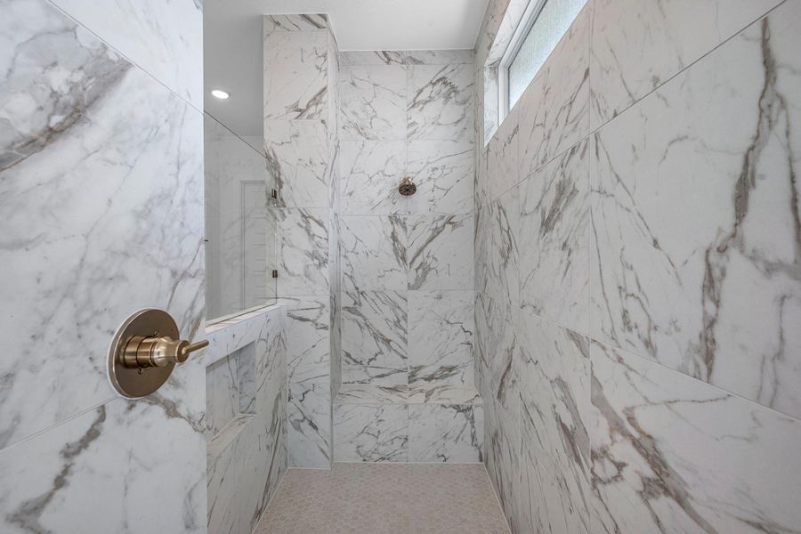 Close-up of interior finishes inside a home in Bridgeland, Cypress (Image 19).