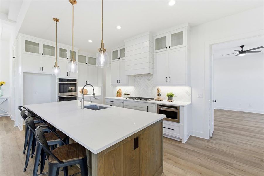 Furnished interior view inside a new home in , Waxahachie (Image 16).