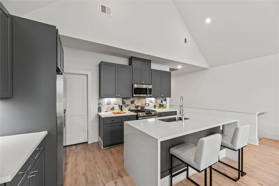 Furnished interior view inside a new home in Wheatley Court, Houston (Image 11).