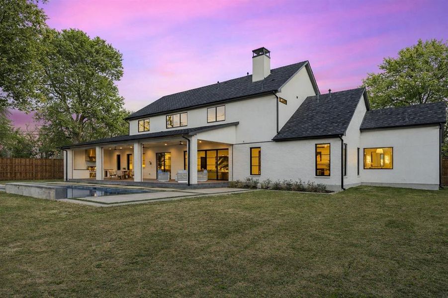 Exterior details and patio area of a home in , Dallas (Image 23).