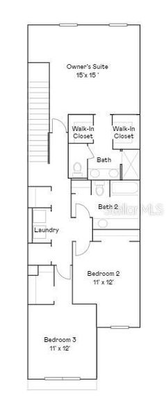 2D floor plan layout of this home in Tuckers Cove, Punta Gorda, FL (Image 5). 2D floor plan layout of this home in Tuckers Cove, Punta Gorda, FL (Image 5).