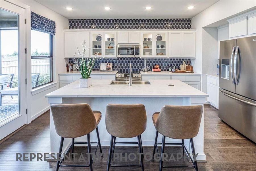 Furnished interior view inside a new home in Heritage Ranch, Sherman (Image 3).