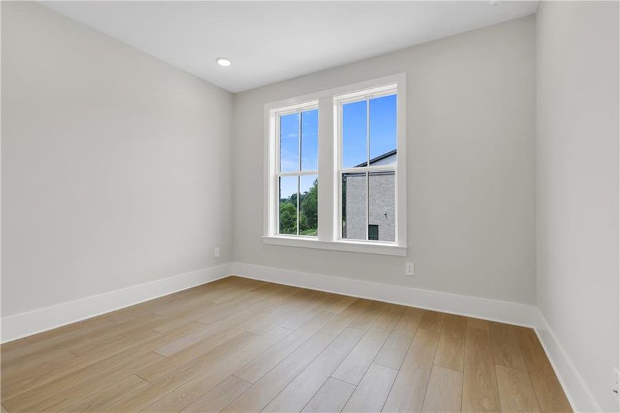 Spacious, unfurnished interior of a new home in Echo Park, Suwanee (Image 20). Spacious, unfurnished interior of a new home in Echo Park, Suwanee (Image 20).