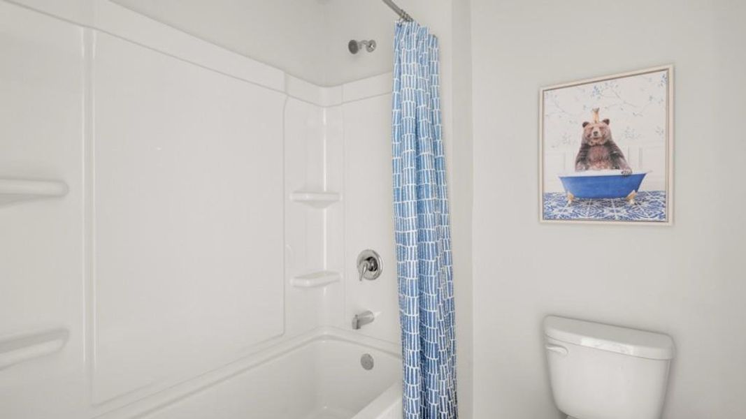 Furnished interior view inside a new home in South Wind, Union City (Image 44).