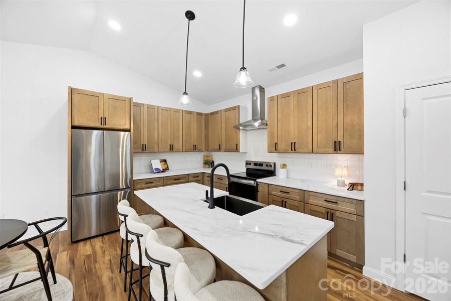 Furnished interior view inside a new home in , Connelly Springs (Image 11).