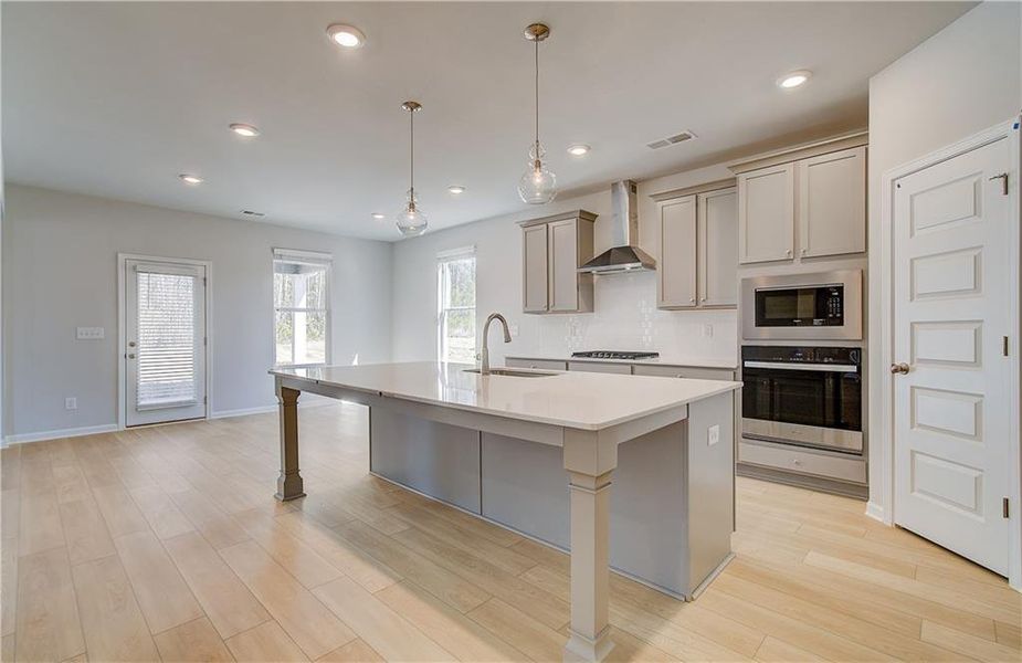 Furnished interior view inside a new home in Copperfield, Locust Grove (Image 8).
