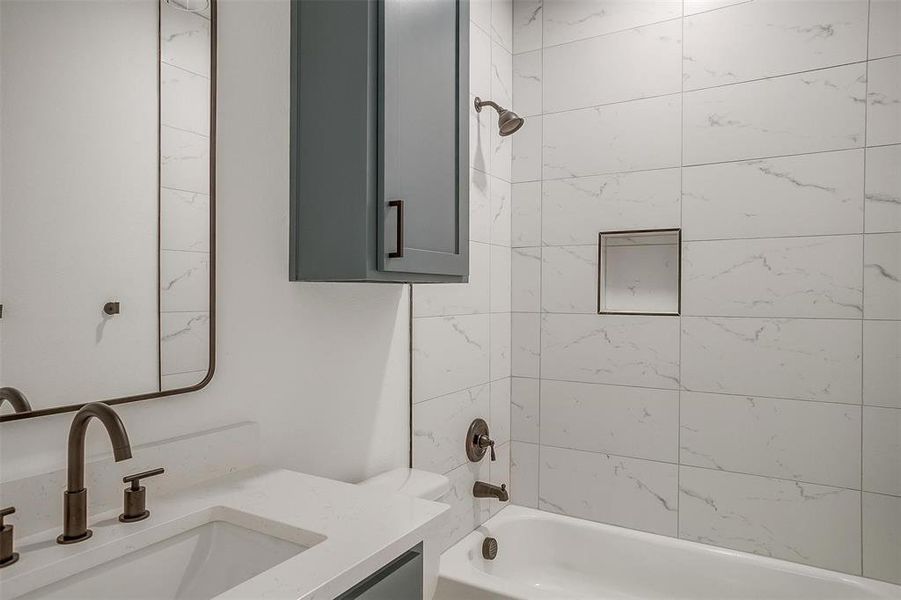 Close-up of interior finishes inside a home in , Granbury (Image 12).