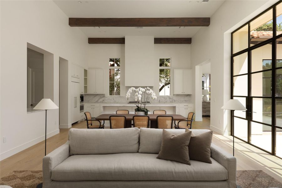 Furnished interior view inside a new home in Amarra Villas, Austin (Image 18). Furnished interior view inside a new home in Amarra Villas, Austin (Image 18).