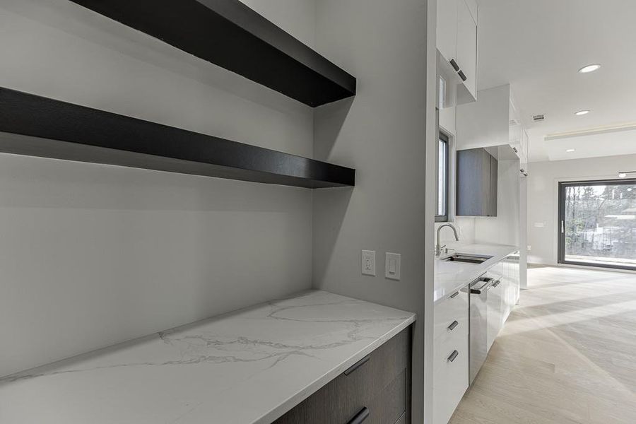 Furnished interior view inside a new home in , Buford (Image 18).