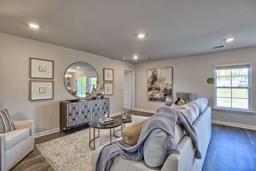 Furnished interior view inside a new home in Forts Ridge, Pelion (Image 5).