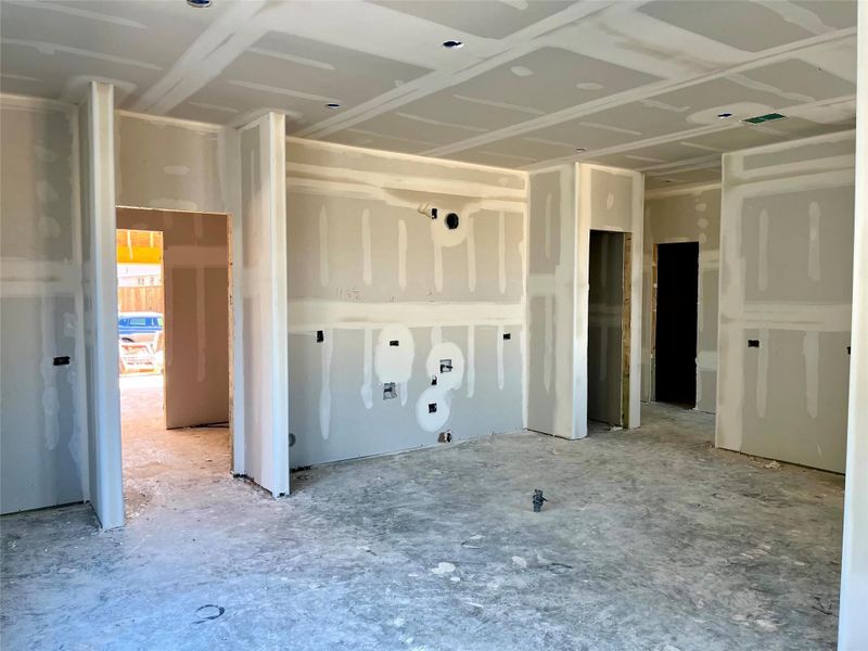 Actual progress of you home.