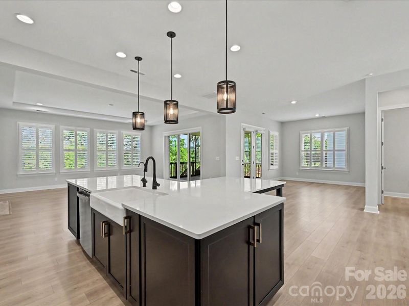Furnished interior view inside a new home in , Mooresville (Image 15).