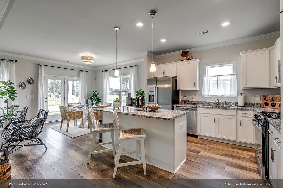 Furnished interior view inside a new home in Citadel Point at Southbridge, Sneads Ferry (Image 9).