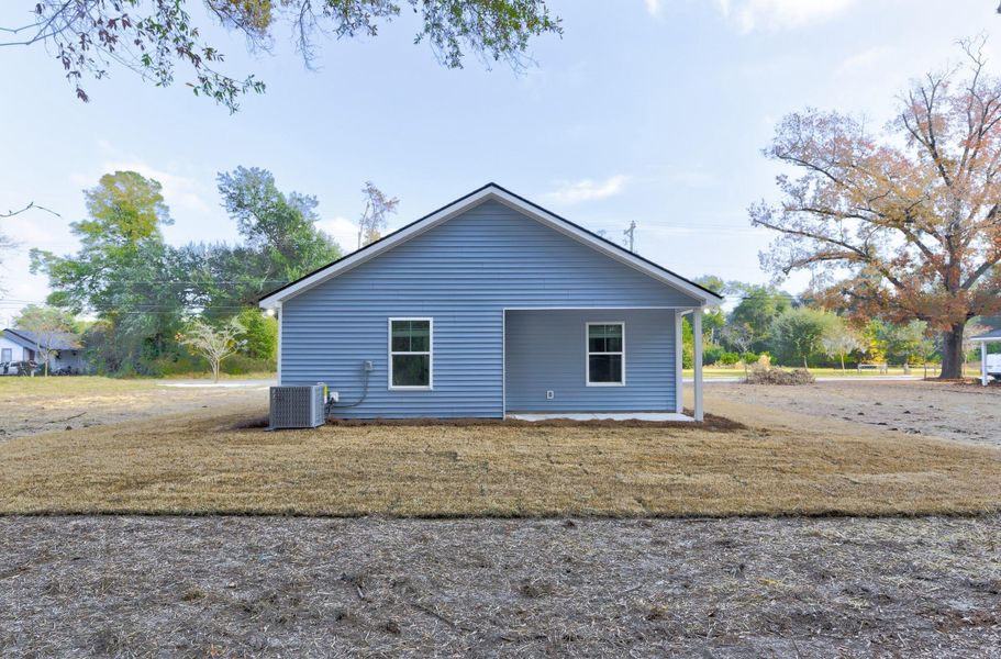 Exterior details and patio area of a home in , Walterboro (Image 3). Exterior details and patio area of a home in , Walterboro (Image 3).