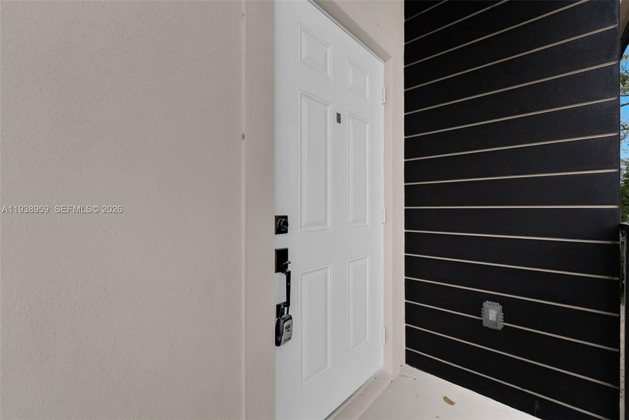 Exterior details and patio area of a home in , Miami (Image 25).