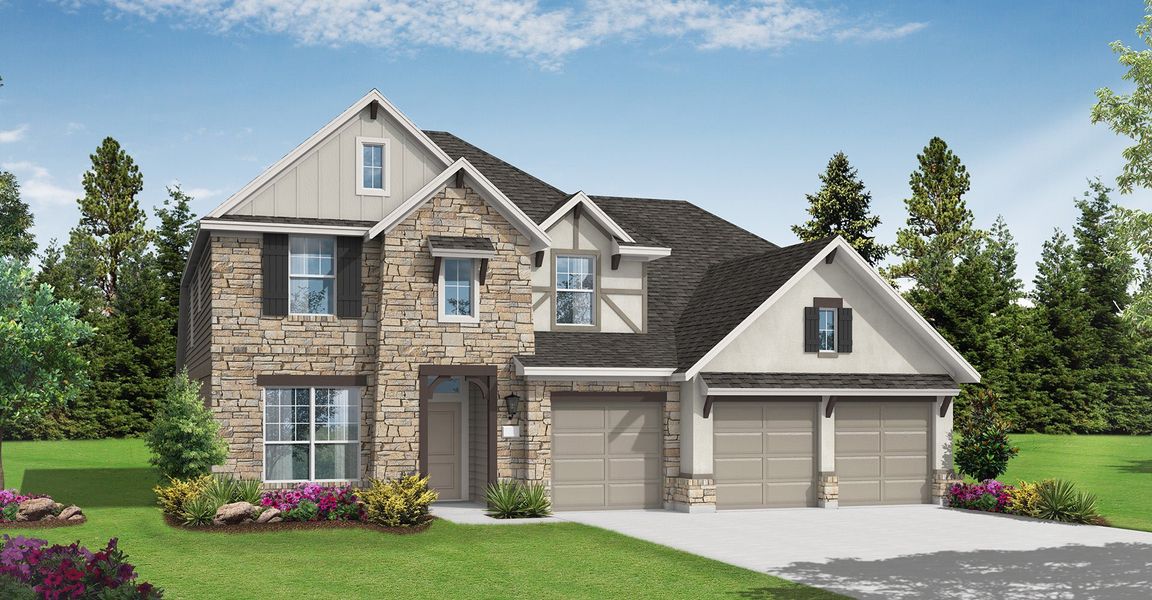 5br New Home in Cibolo, TX.  - Slide 3