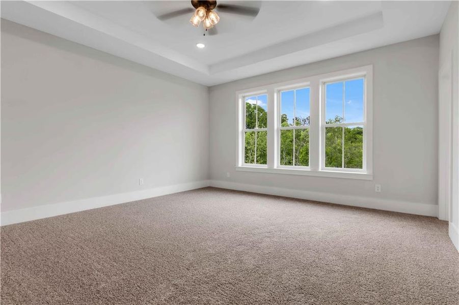 Spacious, unfurnished interior of a new home in Echo Park, Suwanee (Image 36).