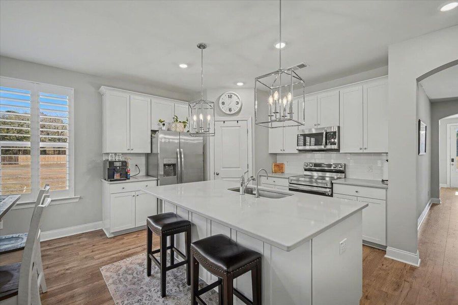 Furnished interior view inside a new home in , Harleyville (Image 18).