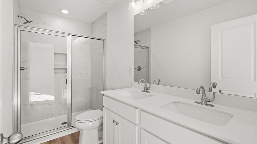 Furnished interior view inside a new home in Seabreeze Crossing, Little River (Image 13).