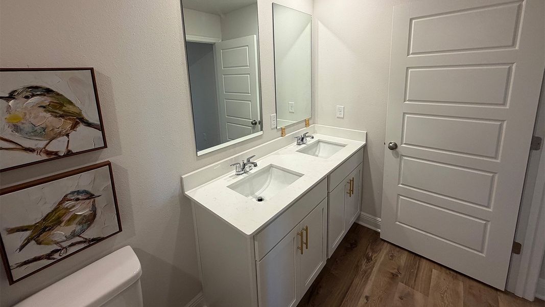 Furnished interior view inside a new home in Fallschase, Tallahassee (Image 23).