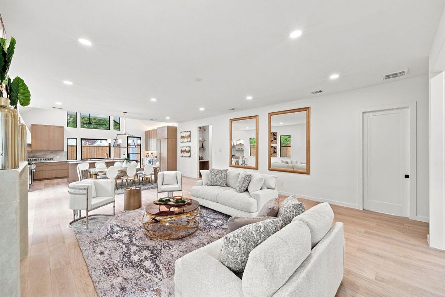 Living room.