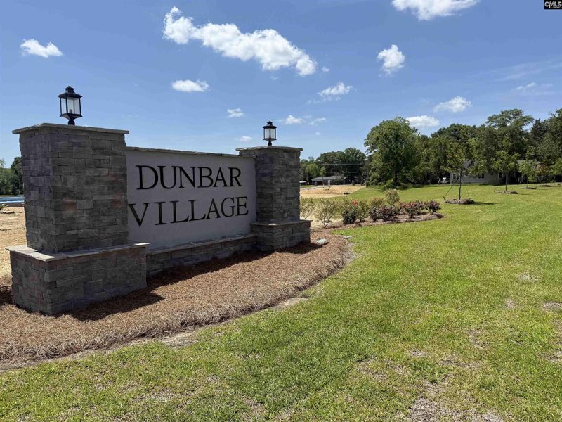 Front exterior of a new home in Dunbar Village, Cayce, SC, highlighting curb appeal (Image 2).