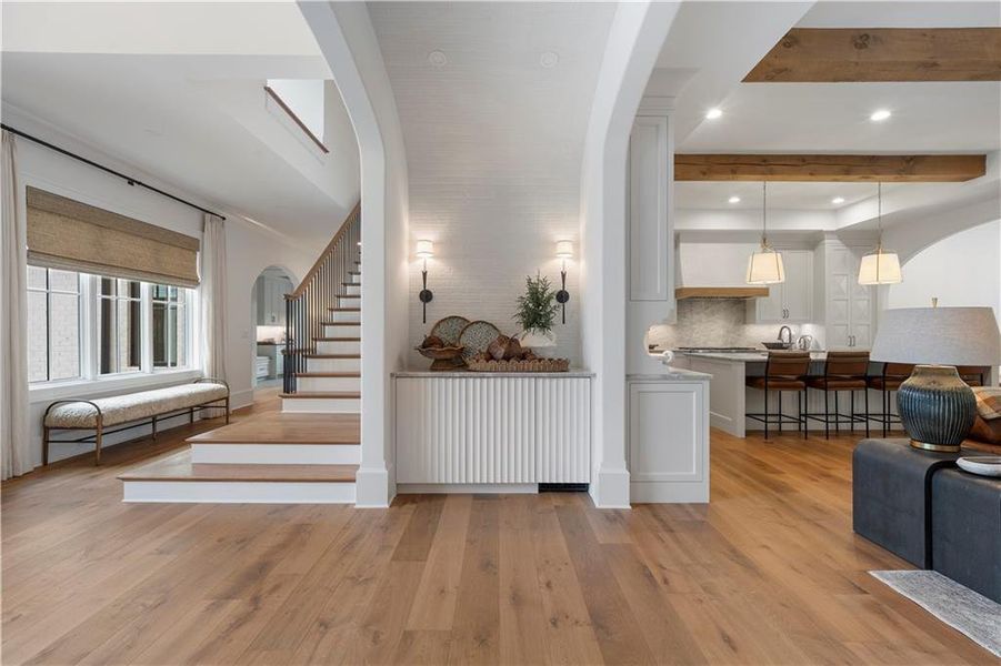 Furnished interior view inside a new home in , Alpharetta (Image 6).