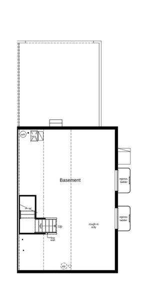 2D floor plan layout of this home in Windler Villas, Aurora, CO (Image 4).