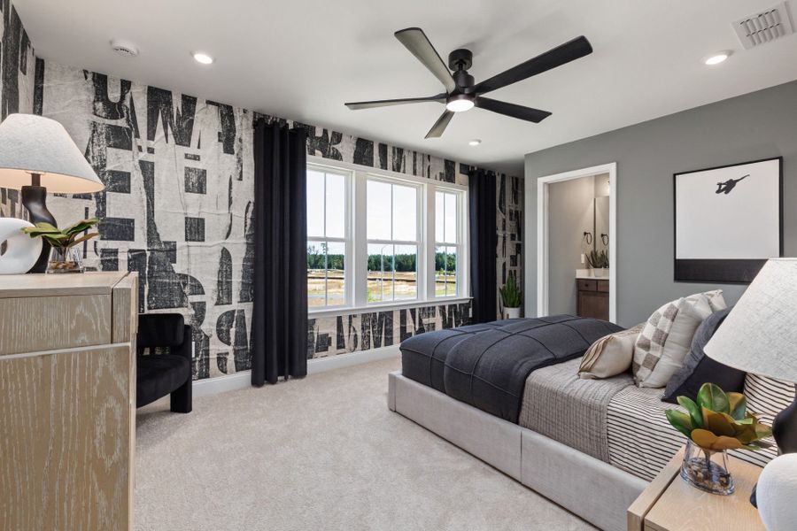Representative furnished interior of a home built from the Stonebrook by Pulte Homes in The Retreat at Salem Glen, Clemmons (Image 6). Representative furnished interior of a home built from the Stonebrook by Pulte Homes in The Retreat at Salem Glen, Clemmons (Image 6).