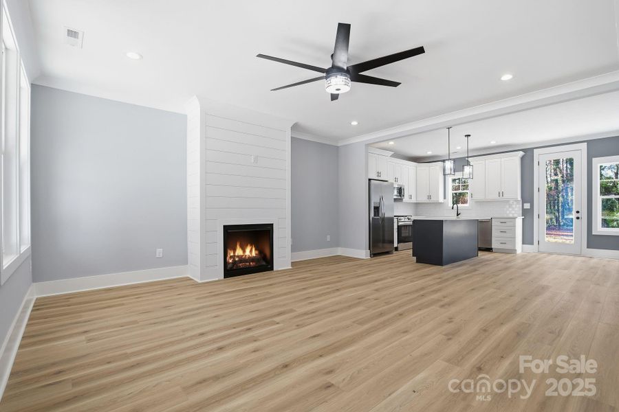 Spacious, unfurnished interior of a new home in , Belmont (Image 13).