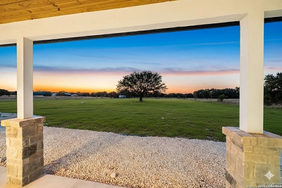 Exterior details and patio area of a home in , Bandera (Image 4). Exterior details and patio area of a home in , Bandera (Image 4).