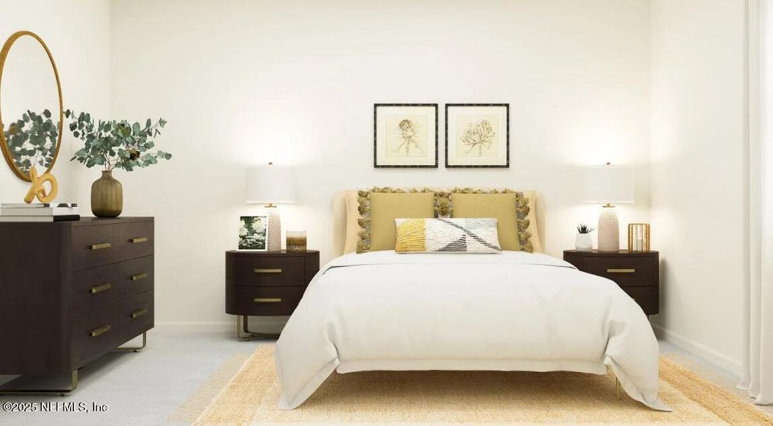 Furnished interior view inside a new home in Silver Falls Single Family at SilverLeaf, St. Augustine (Image 16). Furnished interior view inside a new home in Silver Falls Single Family at SilverLeaf, St. Augustine (Image 16).