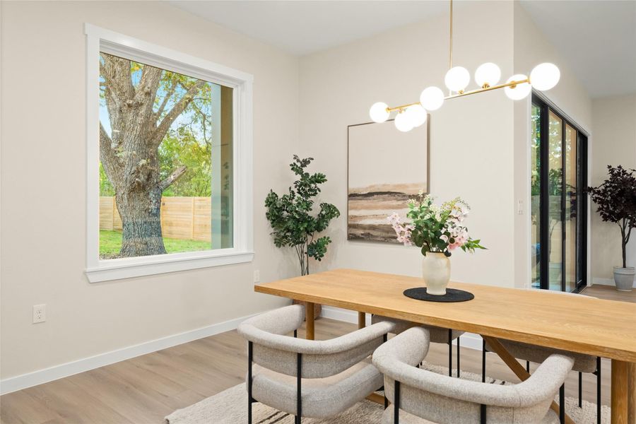 Furnished interior view inside a new home in , Austin (Image 13).
