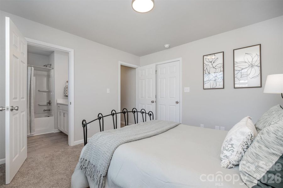 Furnished interior view inside a new home in , Concord (Image 16).