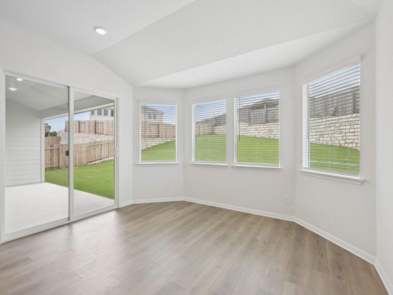 Photo is not of the actual home, but is an inspirational photo of builder’s model home and may depict options, furnishings, and/or decorator features that are not included