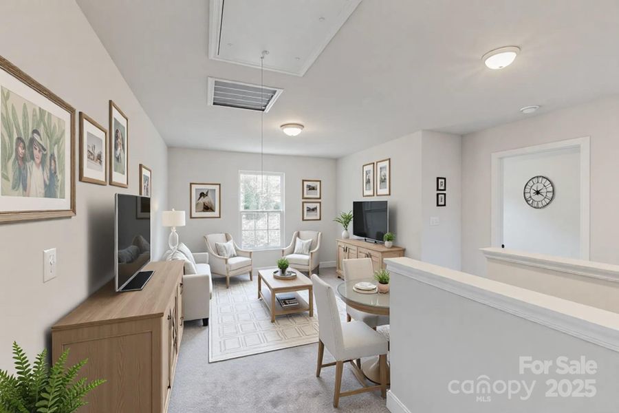 Furnished interior view inside a new home in , Morganton (Image 3).