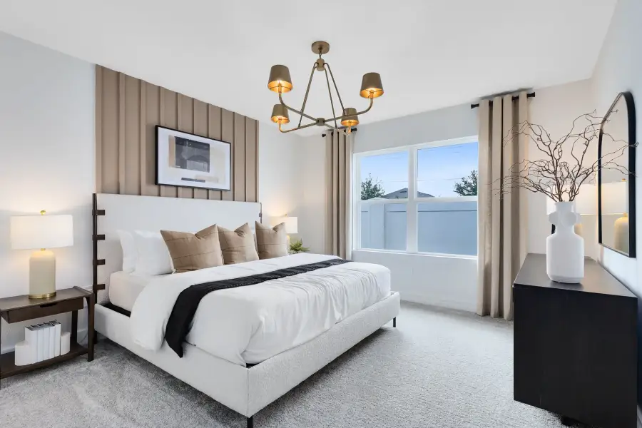 Representative furnished interior of a home built from the Daylen by Pulte Homes in Waypointe, Port Orange (Image 4).