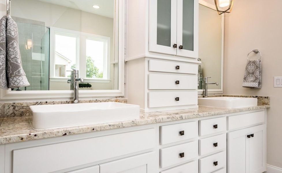 Representative furnished interior of a home built from the Berkeley by Greybrook Homes in Harbor Watch, Statesville (Image 16).