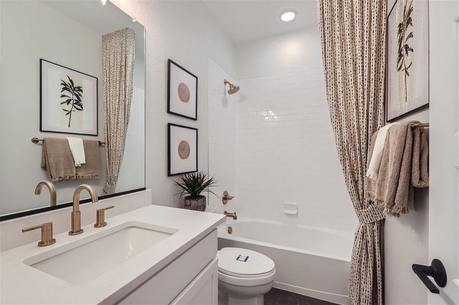 Furnished interior view inside a new home in Brighton Crossings, Brighton (Image 11).