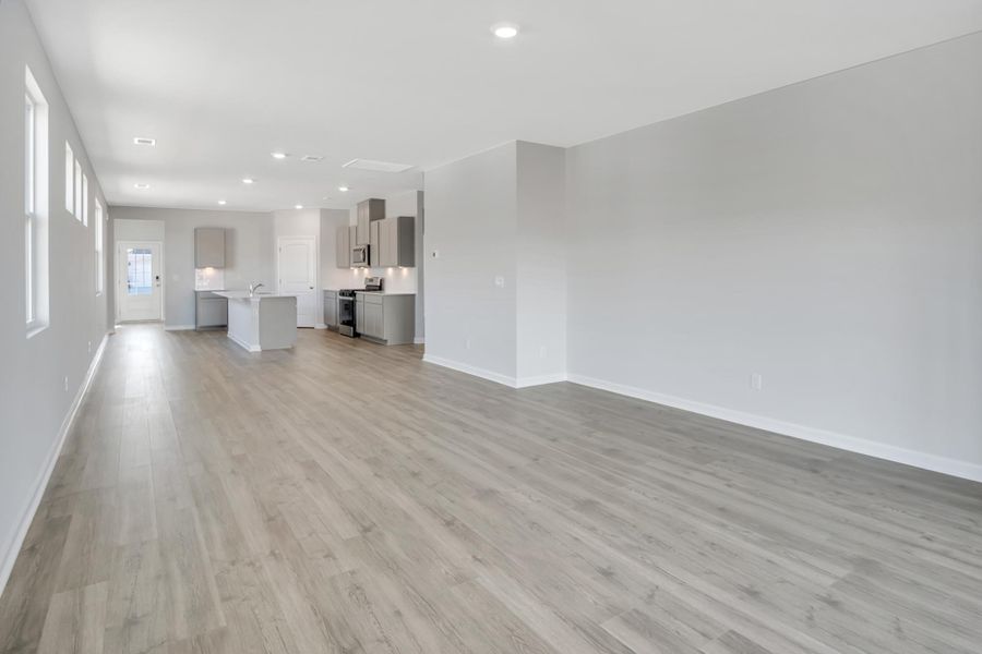Representative unfurnished interior of a home built from the Desmond by D.R. Horton in Legacy Farms, White House (Image 12).