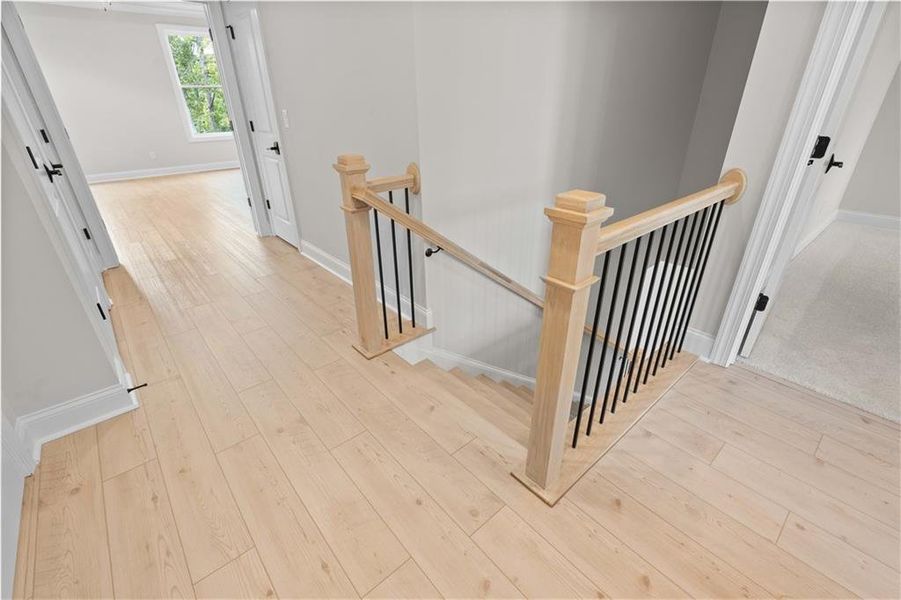 Spacious, unfurnished interior of a new home in Ward's Crossing Townhomes, Johns Creek (Image 19).