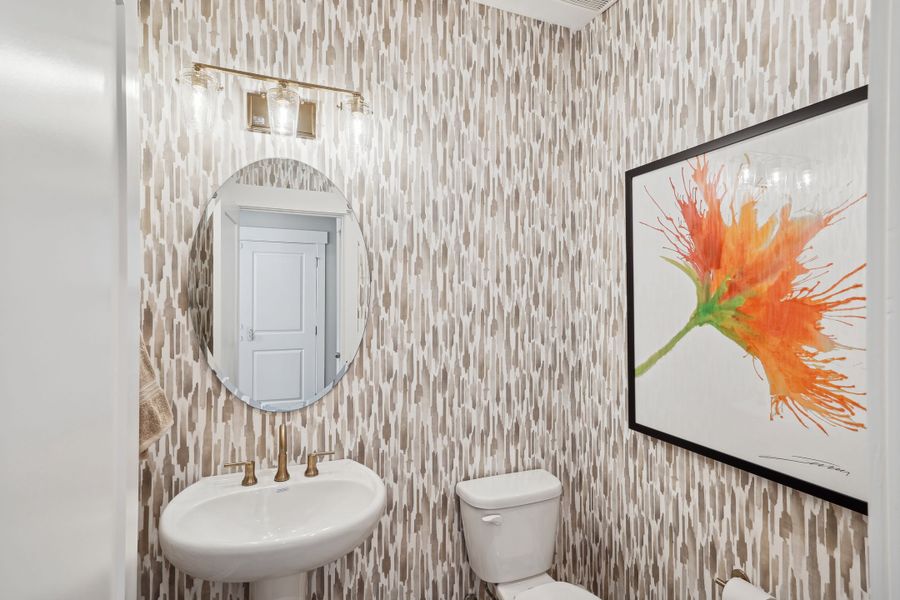 Representative furnished interior of a home built from the Wilson by Tri Pointe Homes in Holding Village, Wake Forest (Image 16).