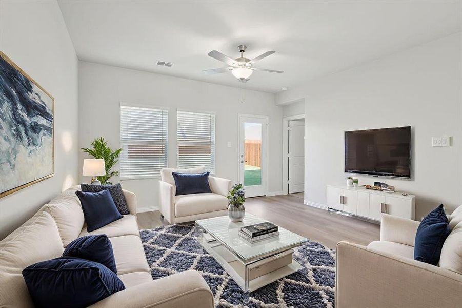 Photo is not of the actual home, but is an inspirational photo of builder’s model home and may depict options, furnishings, and/or decorator features that are not included.