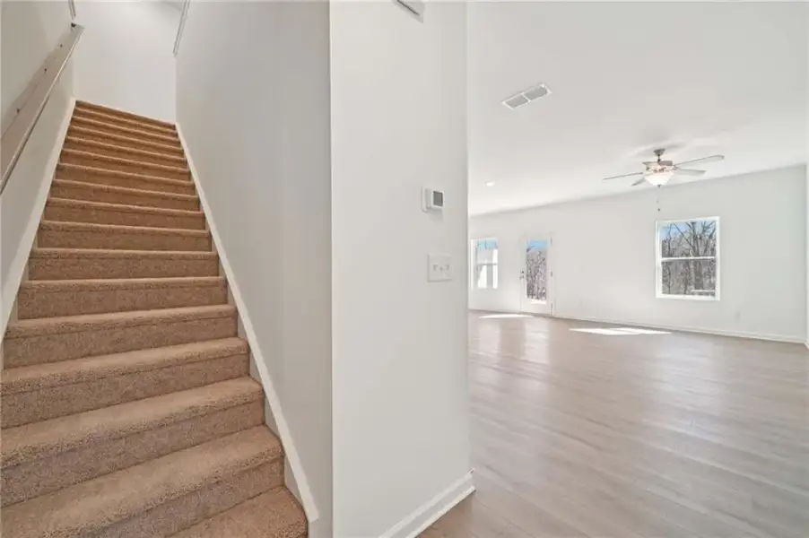 Spacious, unfurnished interior of a new home in Langston Reserve, Cartersville (Image 16).