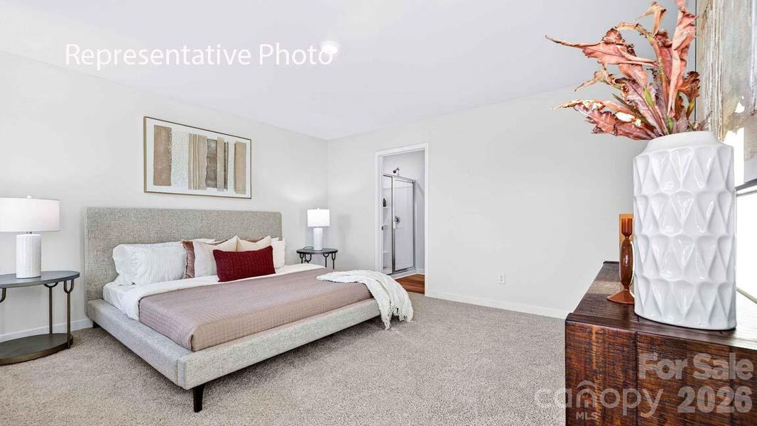 Furnished interior view inside a new home in Fergus Crossing, York (Image 5).