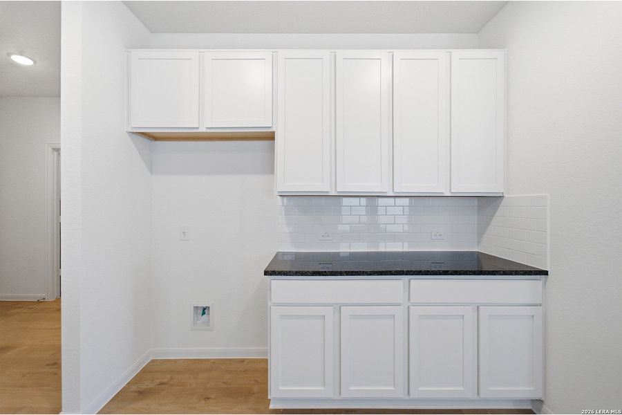 Furnished interior view inside a new home in Katzer Ranch, Converse (Image 8).