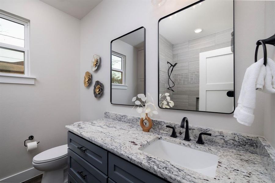 Furnished interior view inside a new home in , River Oaks (Image 5).