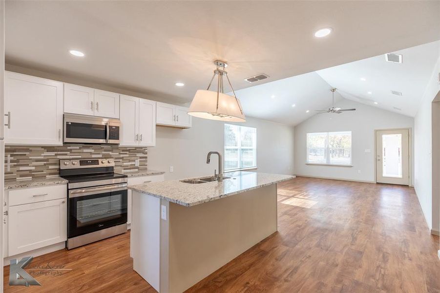 Furnished interior view inside a new home in , Abilene (Image 6). Furnished interior view inside a new home in , Abilene (Image 6).
