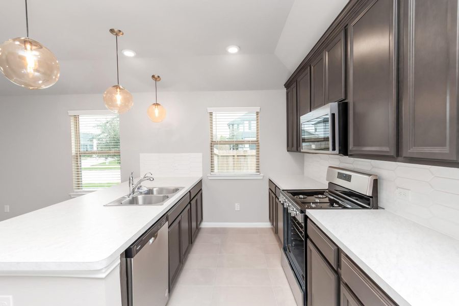 Furnished interior view inside a new home in Montgomery Ridge: Landmark Collection, Montgomery (Image 3). Furnished interior view inside a new home in Montgomery Ridge: Landmark Collection, Montgomery (Image 3).